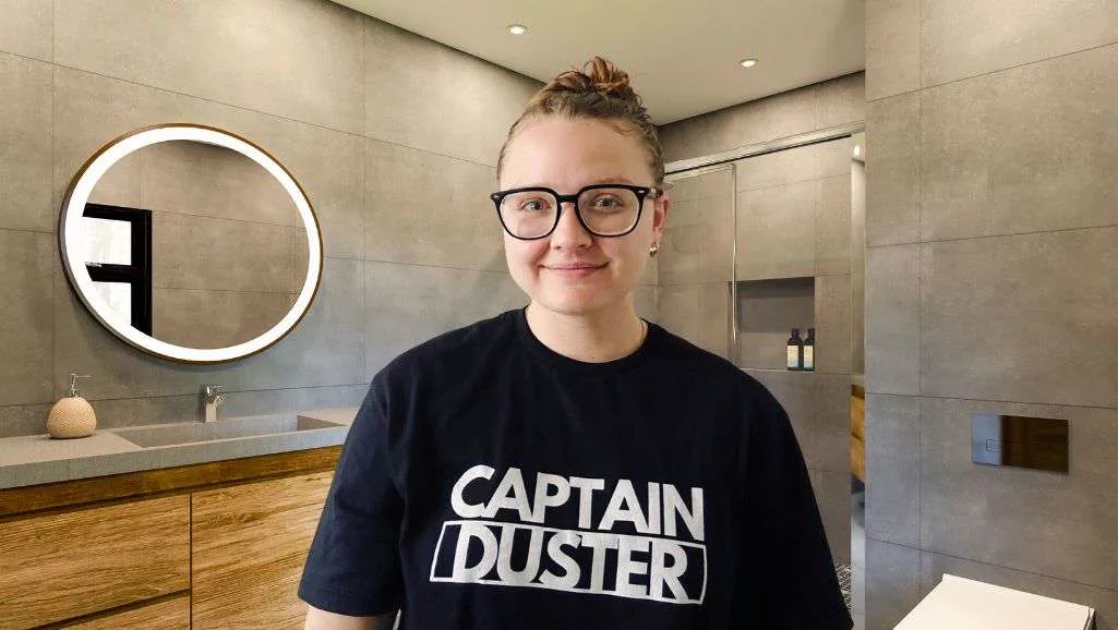 Genevieve — Captain Duster cleaning professional